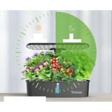 Hydroponic-cultivatie-systeem YOOOCAA IGS-61 12 bloempotten met een lamp (met een defect)