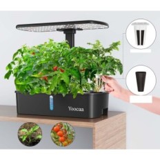 Sistema de cultivo hidropónico YOOCAA IGS-61 12 Macetas con una lámpara (con un defecto)