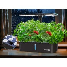 Hydroponisk dyrkingssystem YOOCAA IGS-61 12 blomsterpots med en lampe (med en defekt)