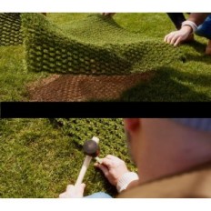 Nordic Lawn Lawn 1x5 m elastická umelá tráva pre záhradu