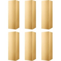 Una caja de regalo Embalaje 33 × 10.4 × 9.6 cm Dorado de oro plegable 6 PCS