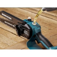 Mini grandinės pjūklas Mirthbuy 6/8 "belaidis bruzdesys