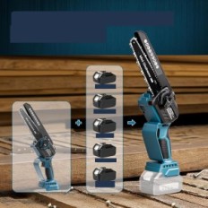 Mini reťazová píla Mirthbuy 6/8 "bezdrôtový bezfektý