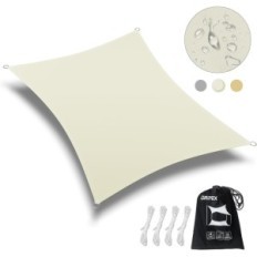 Usado Sung Sail Dripex 5x7 M Cremoso impermeable 95% UV