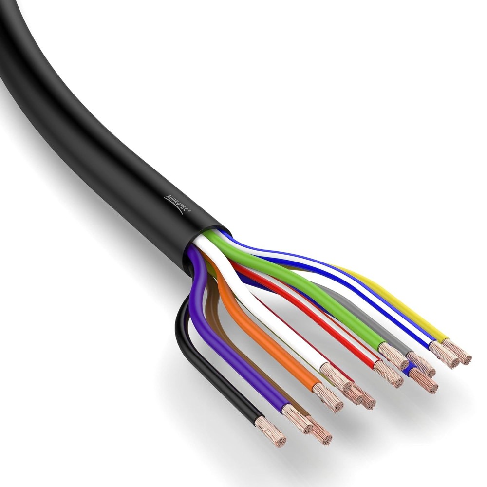 AUPROTEC Fly Car-Kabel 13x1.5mm2 10m zum 13-poligen Anhänger
