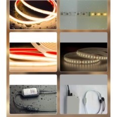 LED-nauha 30 m (2х15m) IP68 24 V Heat White Power Pilot Application