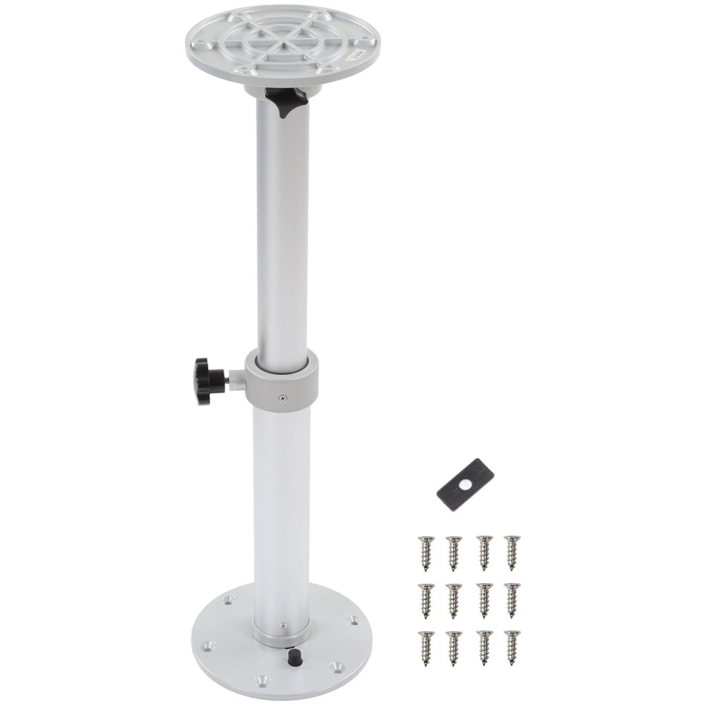 Jambe de table RV d'occasion 460-700mm 360 ° Rotation pour yacht Kamper