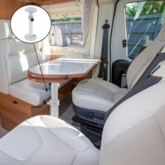 Brugt RV bord ben 460-700mm 360 ° rotation til yacht Kamper