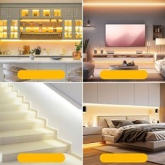 LED COB 20M Heat nauha 3000-6500K kaukosäätimellä ja Alex DIMMABLABLE-sovelluksella