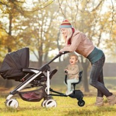 Gebruikte trolleyborden met VIHIR Universele Zitting voor kinderen 2-6 jaar