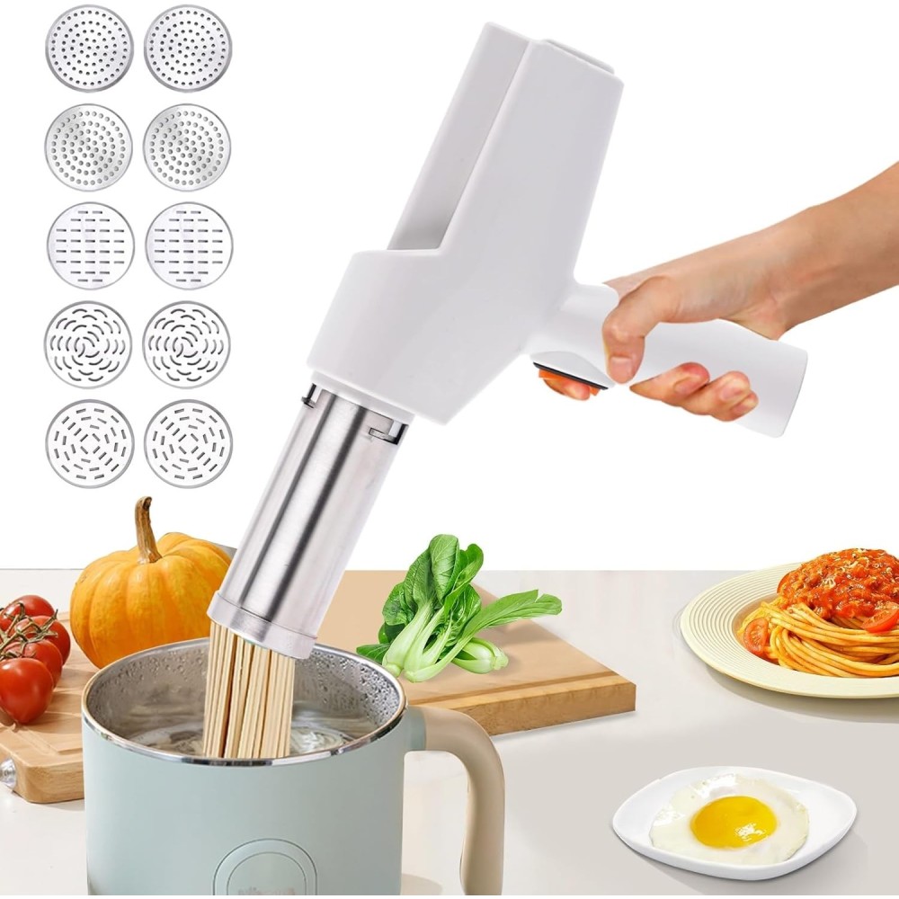 Yuchengtech 220v electric macaroni machine with 10 disks