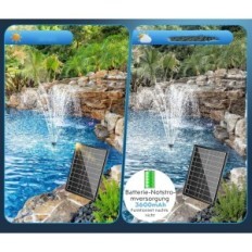 SOLARNI FILTER FILTER S ČRPALKOV BILK 8W 405L / H IN RAZSTAVE