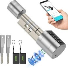 Intelligent biometric lock for fingerprint 30-70 mm 100 prints 2 keys