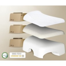 Ortopedinen tyyny Saheyer Side Sleeper Memory Foam, jossa on olkapään reikä