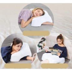 Ortopedisk kudde Saheyer Side Sleeper Memory Foam med ett axelhål