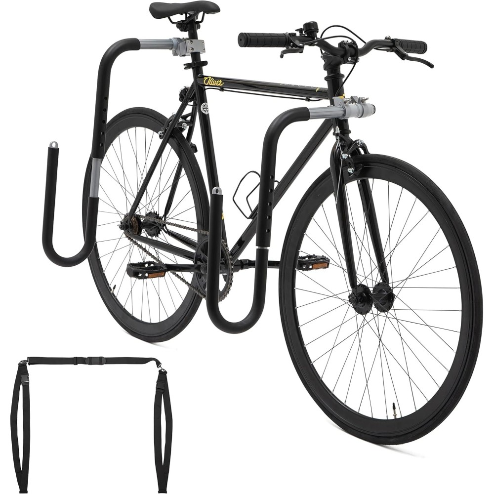 Bicycle stand on the Catai Surfboard Longboard regulated exhibition