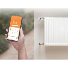 Intelligentne termostaatiline pea veini radiaator 3 tk. Näitus