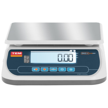 Iepirkšanās kopšana 6kg / 2 g LCD M Legalizācija