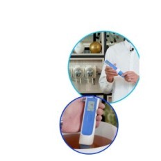 Naudota Bluelb Onepen 3in1 EC / PPM pH matuoklis ir "Bluetooth" temperatūra