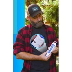 Usado / incompleto pH medidor Bluelab ph caneta à prova d'água com sonda