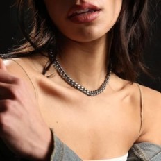 Chain Chainshouse Calcan 12 mm nehrđajućeg čelika 61 cm unisex