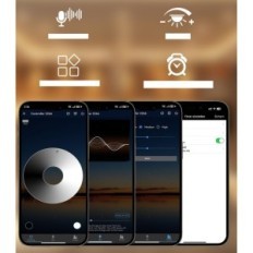 Pannello nastro a LED 30 m (2 × 15 m) IP68 24 V bianco caldo con telecomando