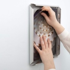 A4 Näita müüginõude müüki 25 mm kaugusel 2 mm Silver 10 chareses