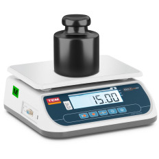 Balance commerciale 15 kg / 5 g LCD M LÉGALISATION
