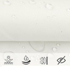 Sunny Sunny Guard Triangolare 6x6x6 m Crema impermeabile