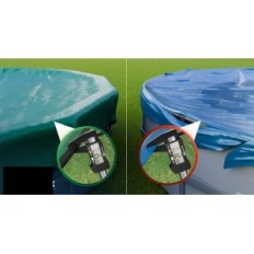 Basseini kate planenfux pp03 ring 450/520 cm PE 200 g / m² UV-resistentne