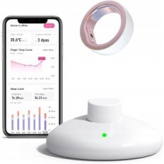 Begagnade FM-IRS-101 ring för fertilitetsspårning och ägglossningsstorlek 9