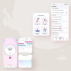 Anillo FM-IRS-101 utilizado para el seguimiento de la fertilidad y el tamaño de la ovulación 9