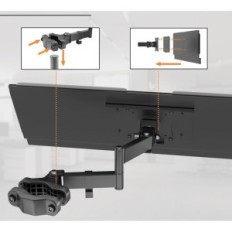 Použité Putorsen Keyboard Rukoväť pre nastaviteľné 65x25 cm