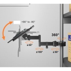 Gebrauchte Putoren-Tastatur-Griff für 65x25 cm Säule einstellbar