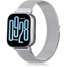 Kovový popruh pre Xiaomi Redmi hodinky 5 Active / Lite Silver Oumida