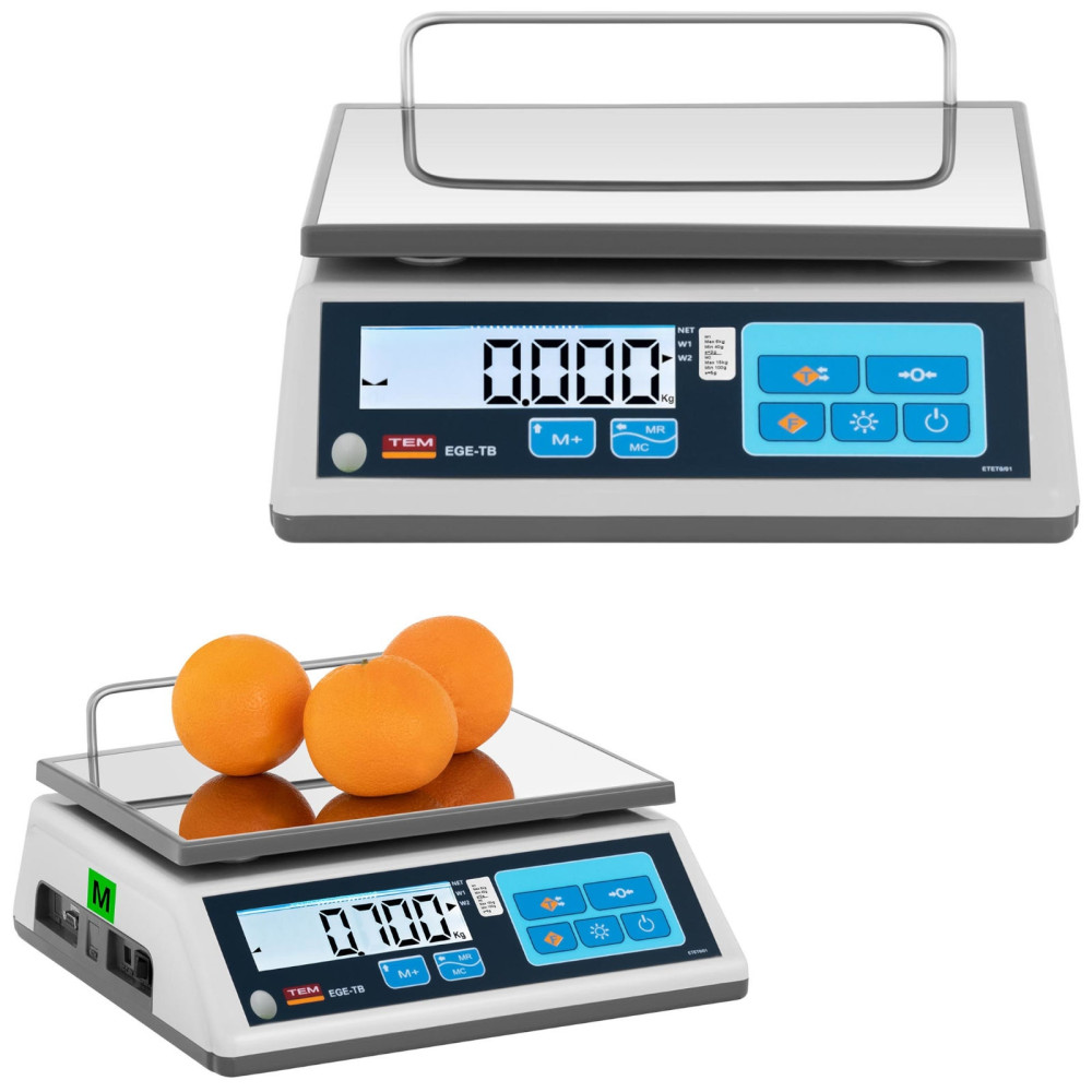 Assistenza per lo shopping 15 kg / 5 g LCD M Legalizzazione