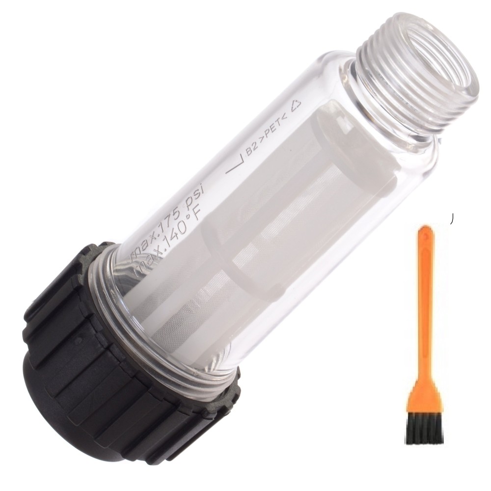 Vesi filter Karcher HD HDS Nahutamine Nilfisk Parkide must Decker 3/4