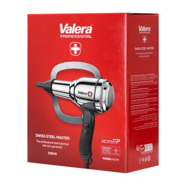 Asciugacapelli Valera Steel Master Chrome — confezione