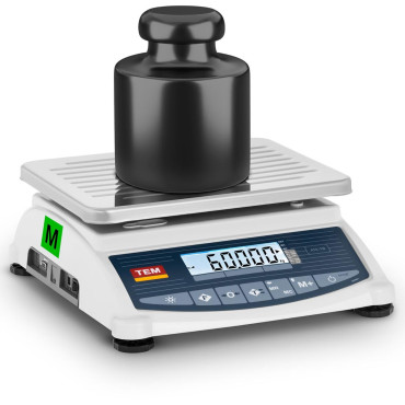 Nakupovanje 60 kg / 20 g LCD M Legalizacija