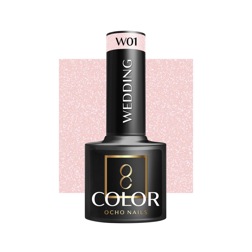 Υβριδικό βερνίκι νυχιών OCHO NAILS W01 Γάμου - 5 g — προβολή από μπροστά