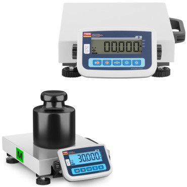 Pasta svars iepakojumam un burtiem 30 kg / 10 g LCD M
