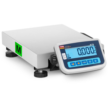 Poštová hmotnosť pre balíky a písmená 30 kg / 10 g LCD M RESAVENTION