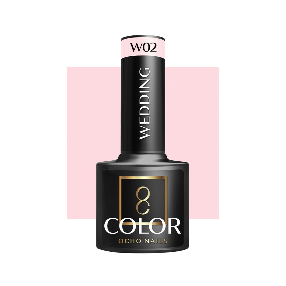 OCHO NAILS Hibridni lak za nokte vjenčanje W02 - 5 g — pogled sprijeda