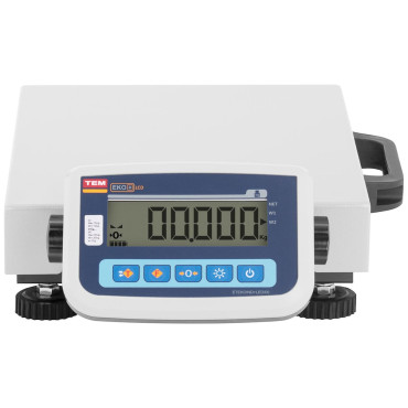 Pasta svars iepakojumam un burtiem 30 kg / 10 g LCD M