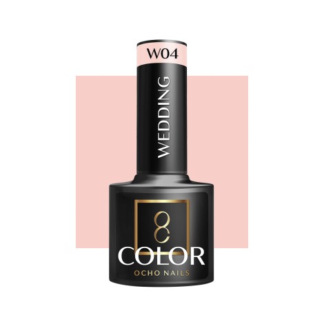 OCHO NAILS Hybrid -kynsilakka W04 häämallisto 5 g — etuosa