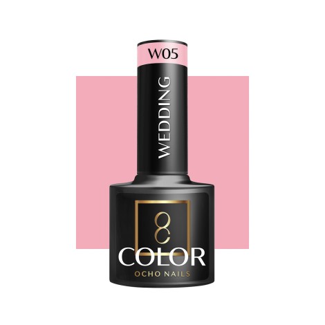 OCHO NAILS Hibrid körömlakk esküvő W05 -5 g — elölnézet