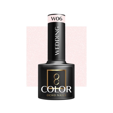 OCHO NAILS Hybrid nagellak Wedding W06 - 5 g — vooraanzicht