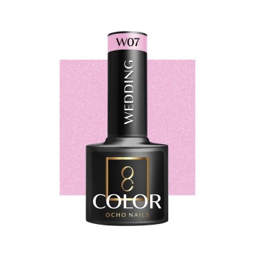 OCHO NAILS hibridni lak za nokte vjenčanje W07 - 5 g — pogled sprijeda