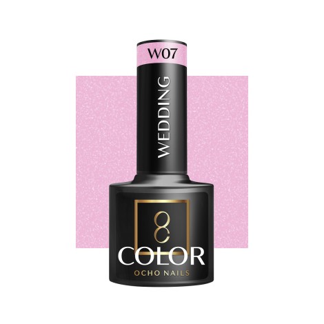 OCHO NAILS hibridni lak za nokte vjenčanje W07 - 5 g — pogled sprijeda