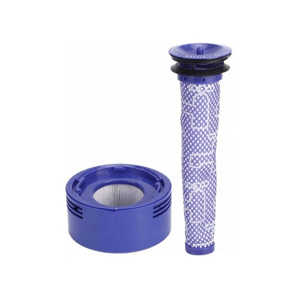 2 stycken Zetaw filterfilter för Dyson V7 V8 kvalitet